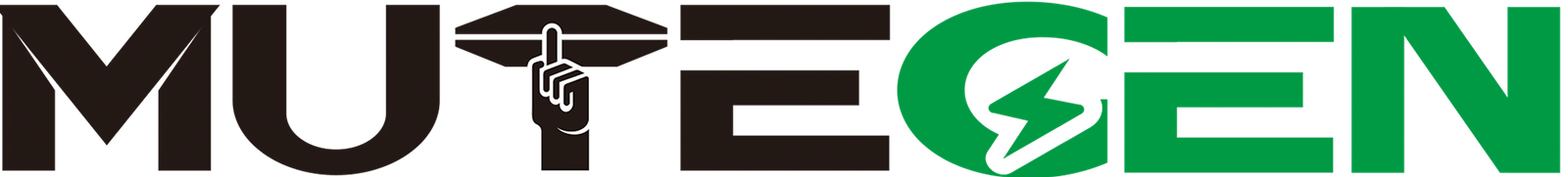 The logo of MUTEGEN brand of EMAC